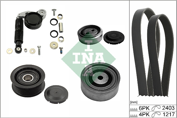 SCHAEFFLER INA Kileremssæt 529042410 for VW