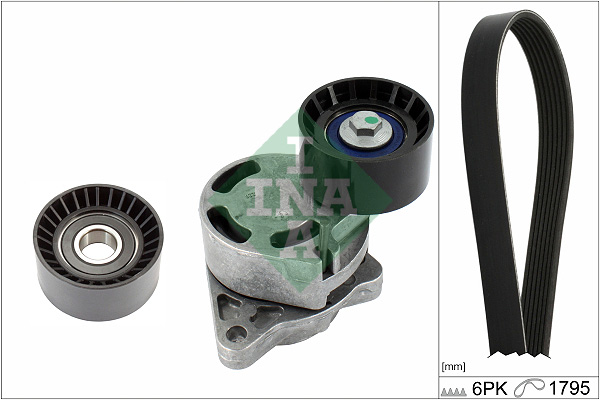 SCHAEFFLER INA Kileremssæt 529043310 for VAUXHALL OPEL VOLVO NISSAN DACIA RENAULT