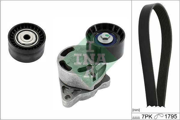 SCHAEFFLER INA Kileremssæt 529043510 for VAUXHALL NISSAN DACIA RENAULT