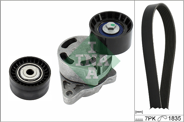 SCHAEFFLER INA Kileremssæt 529043810 for VAUXHALL NISSAN DACIA