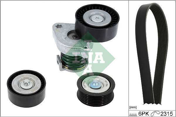 SCHAEFFLER INA Kileremssæt 529044410 for MERCEDES-BENZ MERCEDES-BENZ (BBDC)