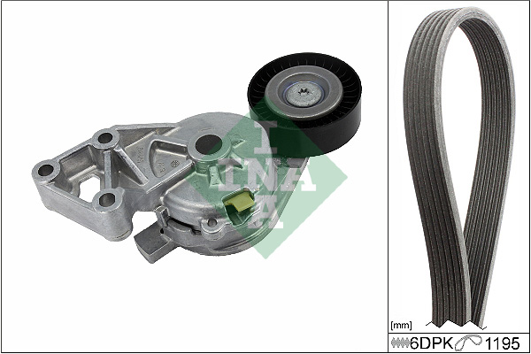 SCHAEFFLER INA Kileremssæt 529046510 for FORD VW