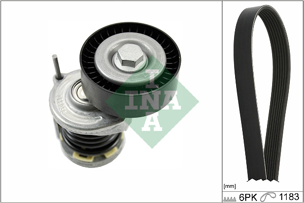 SCHAEFFLER INA Kileremssæt 529046610 for AUDI VW