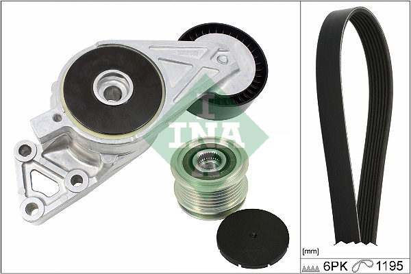 SCHAEFFLER INA Kileremssæt 529047020 for VW AUDI