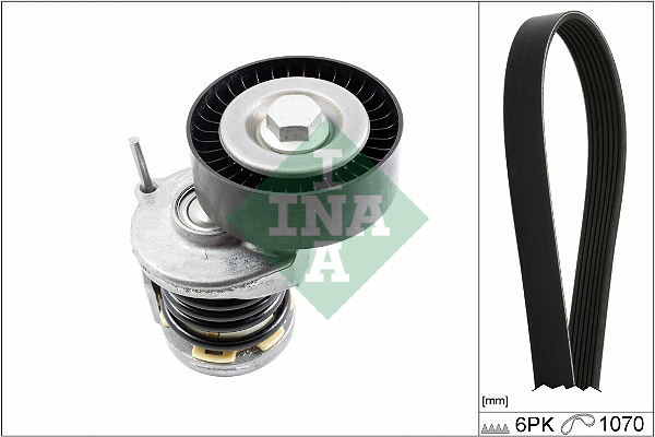 SCHAEFFLER INA Kileremssæt 529047510 for VW AUDI SKODA SEAT