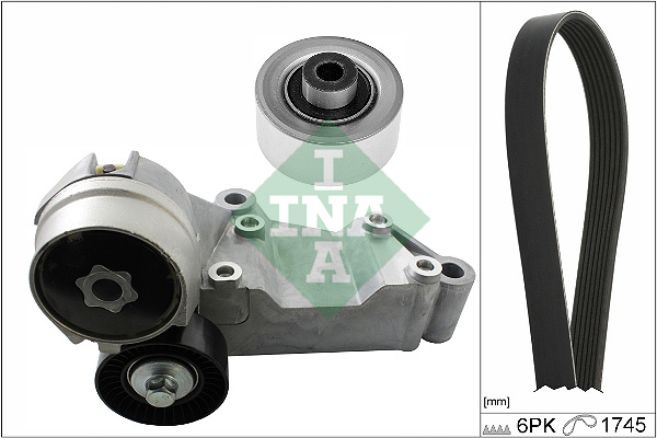 SCHAEFFLER INA Kileremssæt 529048910 for FORD