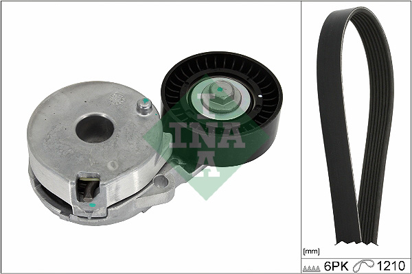 SCHAEFFLER INA Kileremssæt 529051210 for RENAULT NISSAN DACIA
