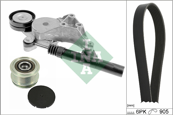 SCHAEFFLER INA Kileremssæt 529051320 for VW