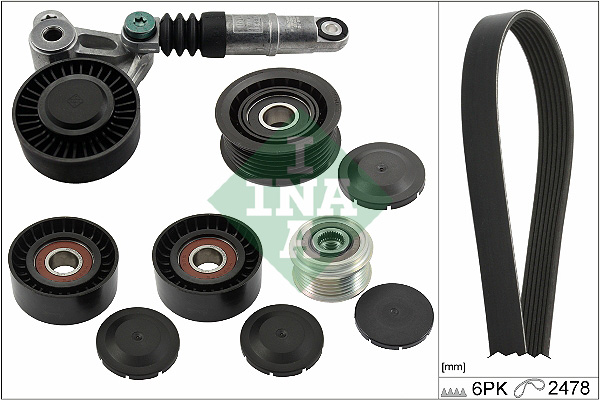 SCHAEFFLER INA Kileremssæt 529052020 for VW AUDI PORSCHE