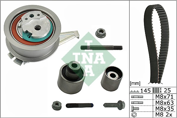 SCHAEFFLER INA Tandremssæt 530069910 for VW MAN AUDI