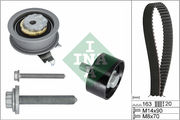 SCHAEFFLER INA Tandremssæt 530071110 for FORD CUPRA SKODA VW AUDI