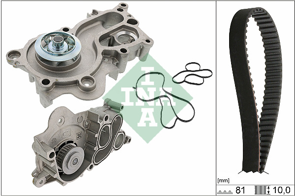 SCHAEFFLER INA Vandpumpe + tandremssæt 530074430 for VW