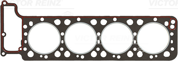 VICTOR REINZ Pakning, topstykke 612415520 for MERCEDES-BENZ