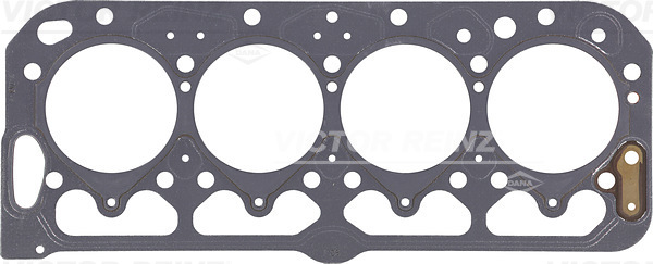 VICTOR REINZ Pakning, topstykke 612496010 for FIAT PEUGEOT