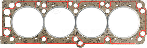 VICTOR REINZ Pakning, topstykke 613300510 for OPEL CHEVROLET SUZUKI