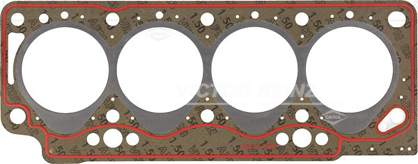 VICTOR REINZ Pakning, topstykke 613368510 for VOLVO OPEL MITSUBISHI RENAULT TRUCKS