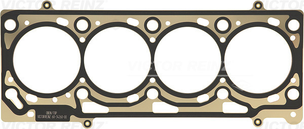 VICTOR REINZ Pakning, topstykke 613426000 for VAG