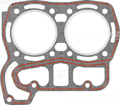 VICTOR REINZ Pakning, topstykke 613555500 for FIAT