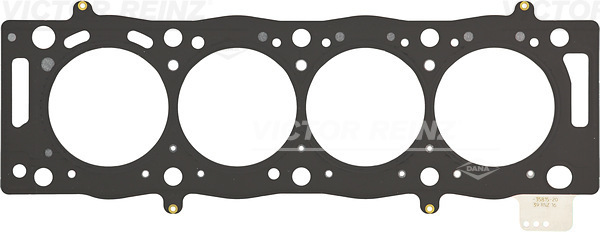 VICTOR REINZ Pakning, topstykke 613581520 for LANCIA PEUGEOT