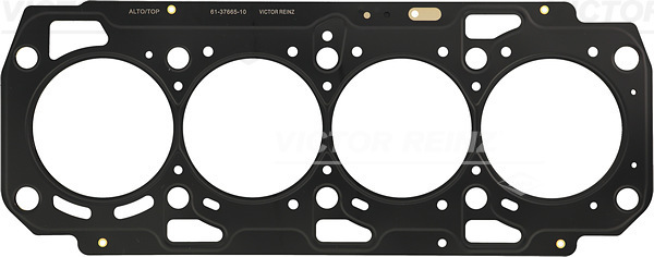 VICTOR REINZ Pakning, topstykke 613766510 for OPEL