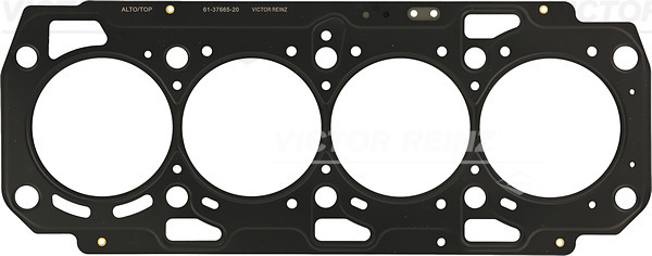 VICTOR REINZ Pakning, topstykke 613766520 for OPEL