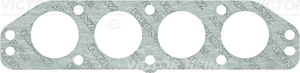 VICTOR REINZ Pakning, indsugningsmanifold 713854400 på indersiden for PEUGEOT