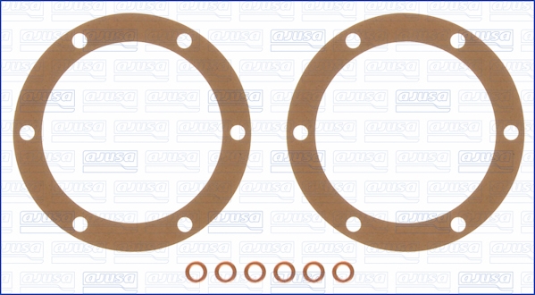 AJUSA Pakning, oliefilter 00566500 for AUDI