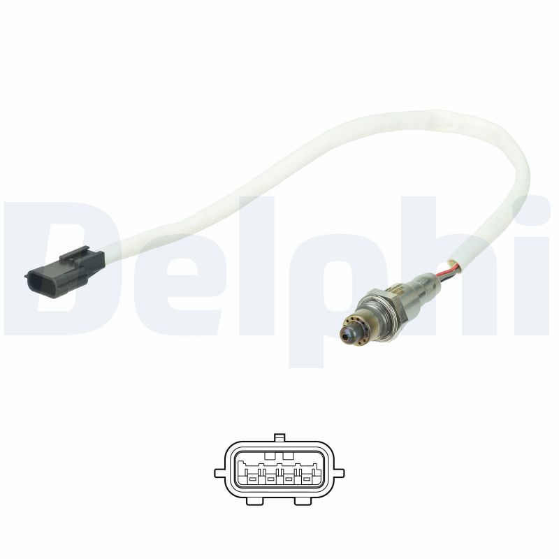 DELPHI Lambdasonde es2121412b1 for RENAULT ALPINE DACIA