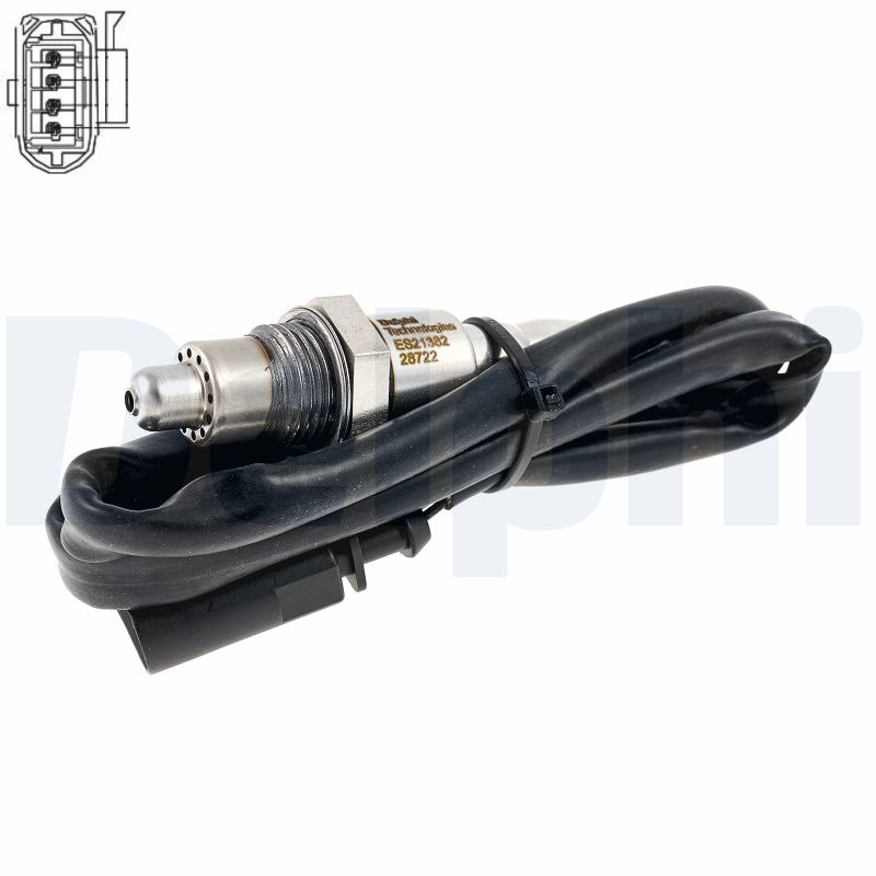 DELPHI Lambdasonde es2138212b1 for VW