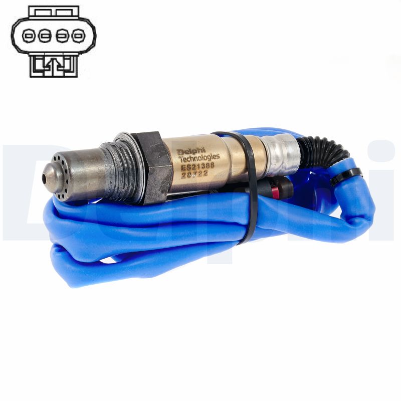 DELPHI Lambdasonde es2138812b1 for FORD