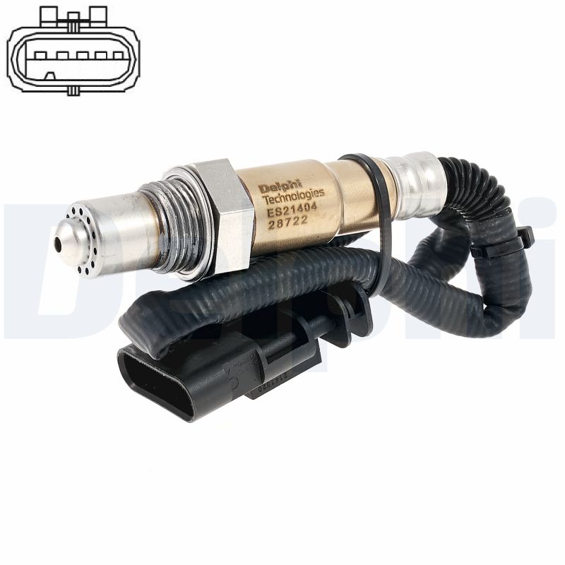 DELPHI Lambdasonde es2140412b1 for VAUXHALL