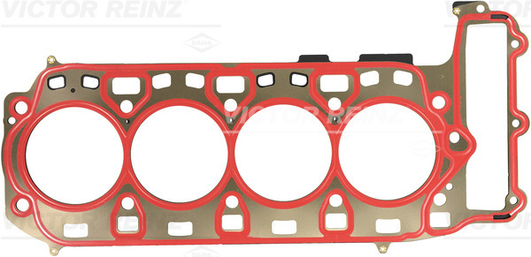 VICTOR REINZ Pakning, topstykke 611125100 til cylinder 1-4 for PORSCHE VAG