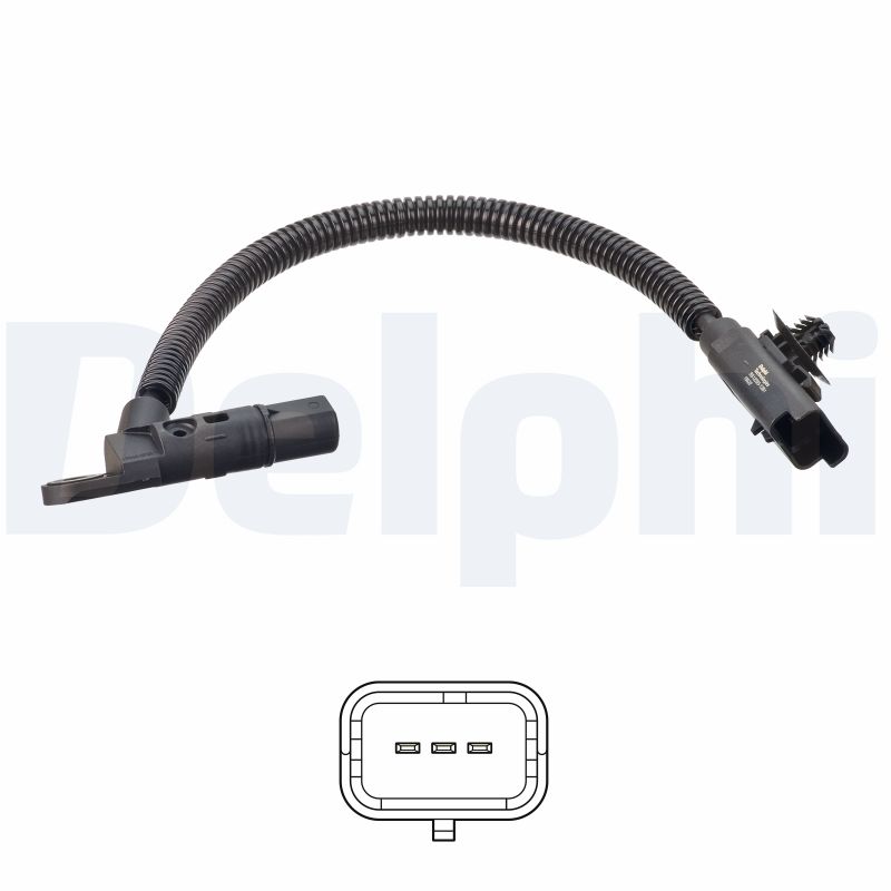 DELPHI Sensor, knastakselposition ss1229312b1 for DS