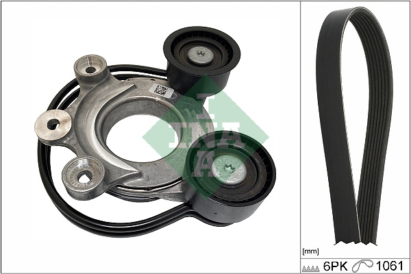 SCHAEFFLER INA Kileremssæt 529055610 for JAGUAR LAND ROVER