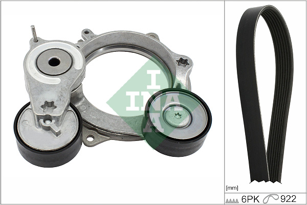 SCHAEFFLER INA Kileremssæt 529057410 for AUDI VW