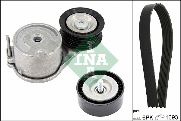 SCHAEFFLER INA Kileremssæt 529056210 for FORD