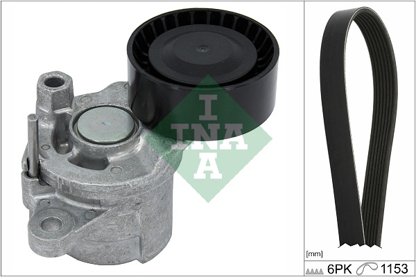 SCHAEFFLER INA Kileremssæt 529037910 for VAUXHALL DS PEUGEOT LEXUS