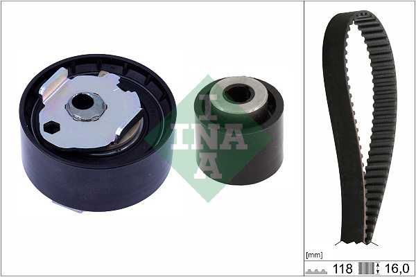 SCHAEFFLER INA Tandremssæt 530085610 for OPEL VAUXHALL FIAT PEUGEOT DS LEXUS