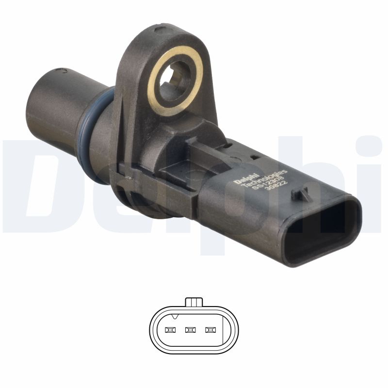 DELPHI Sensor, knastakselposition ss1230812b1 for VW