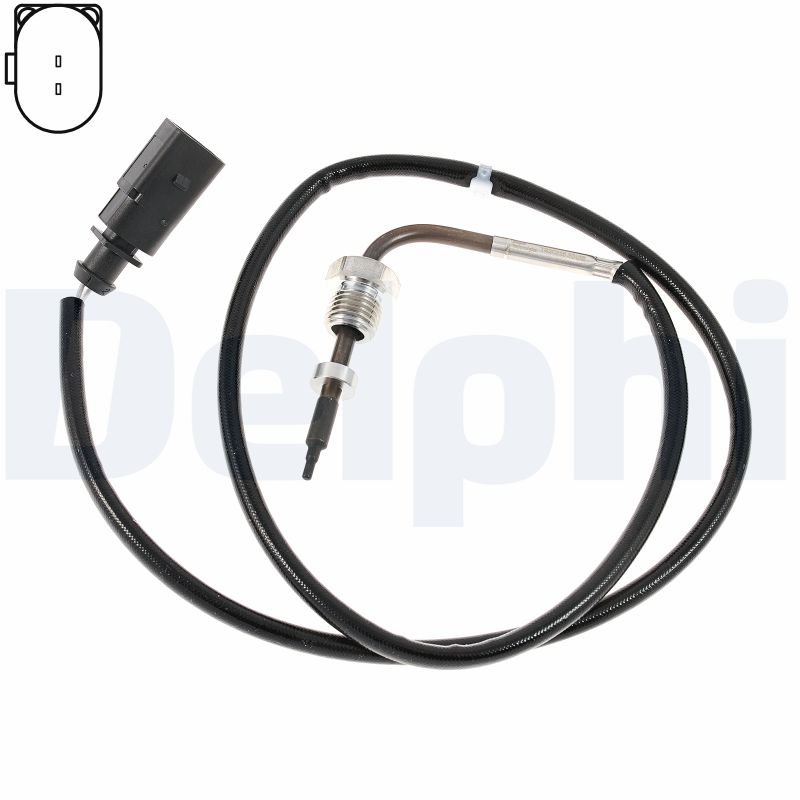 DELPHI Sensor, udstødningsgastemperatur ts3031812b1 for VW