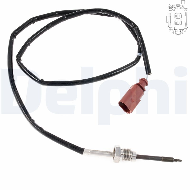 DELPHI Sensor, udstødningsgastemperatur ts3031612b1 for SKODA