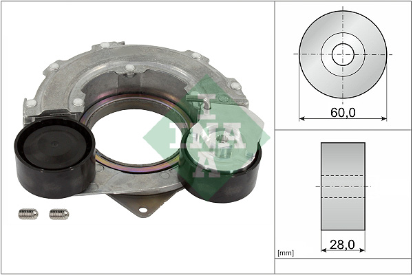 SCHAEFFLER INA Remstrammer, kilerem 534088210 for KIA