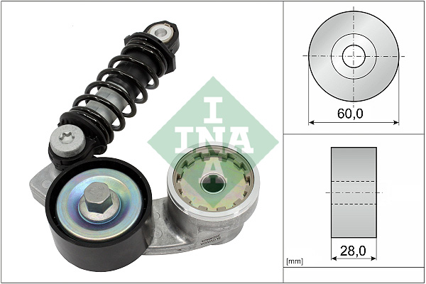 SCHAEFFLER INA Remstrammer, kilerem 534073710 for KIA