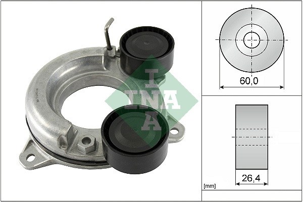 SCHAEFFLER INA Remstrammer, kilerem 534085410 for NISSAN DACIA