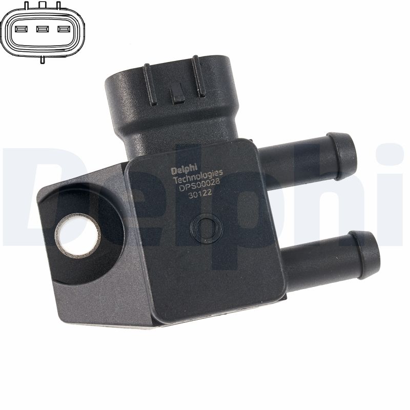 DELPHI Sensor,udstødningstryk dps0002812b1 for KIA