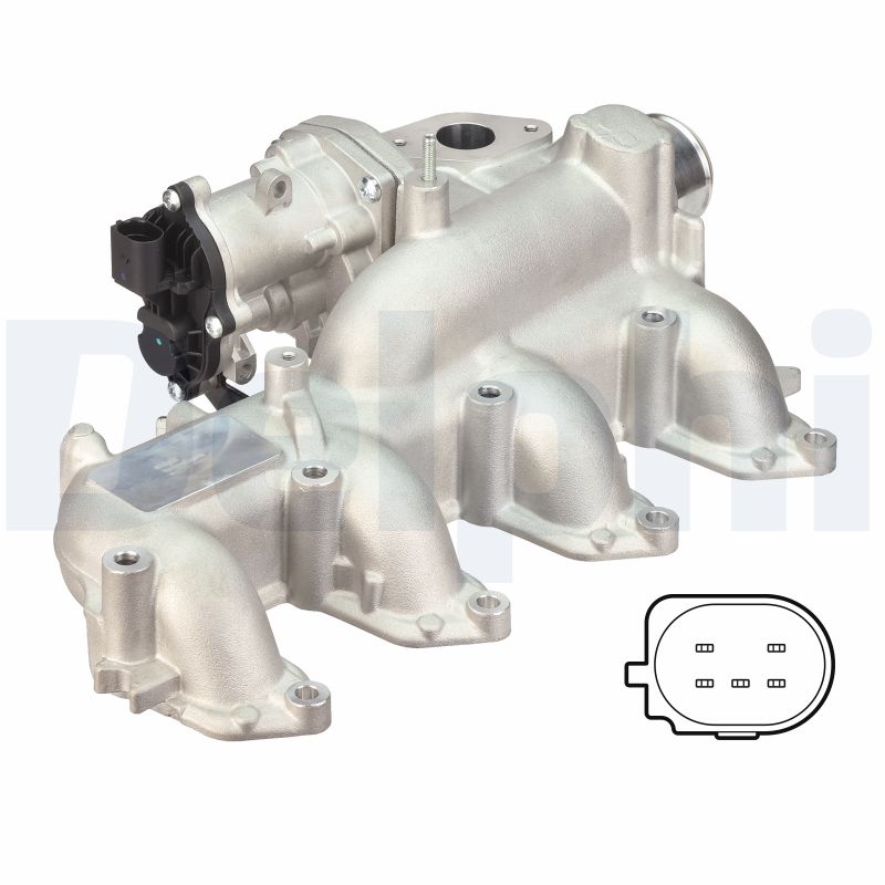 DELPHI EGR-ventil eg1045112b1 for FORD