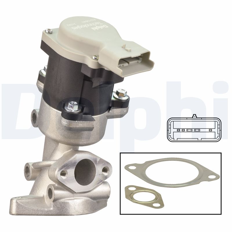 DELPHI EGR-ventil eg1064012b1 for LAND ROVER