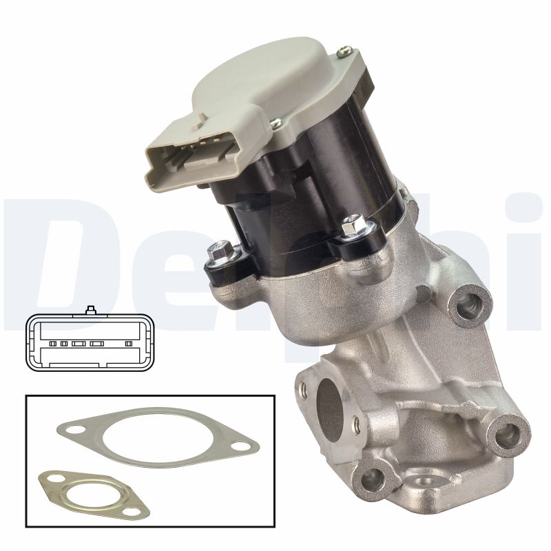 DELPHI EGR-ventil eg1063512b1 for PEUGEOT JAGUAR LAND ROVER