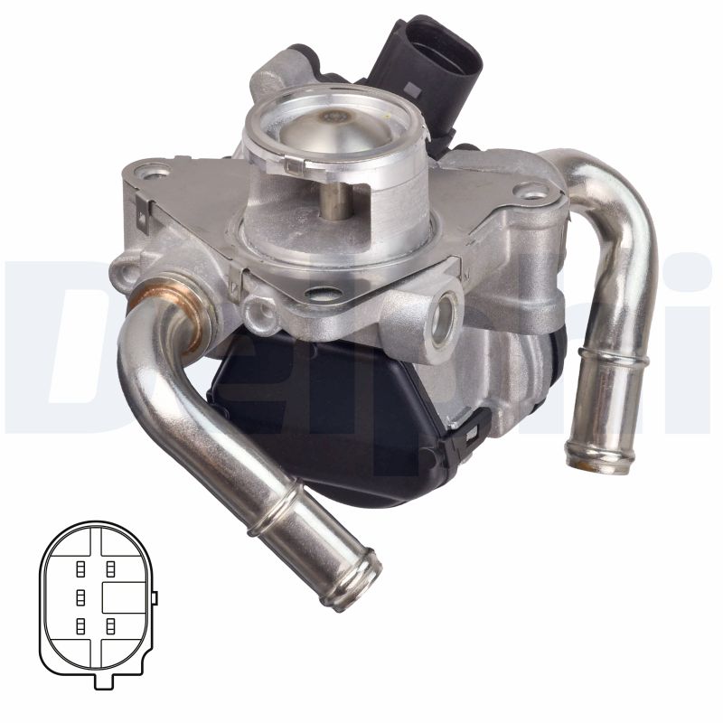 DELPHI EGR-ventil eg1060812b1 for VW