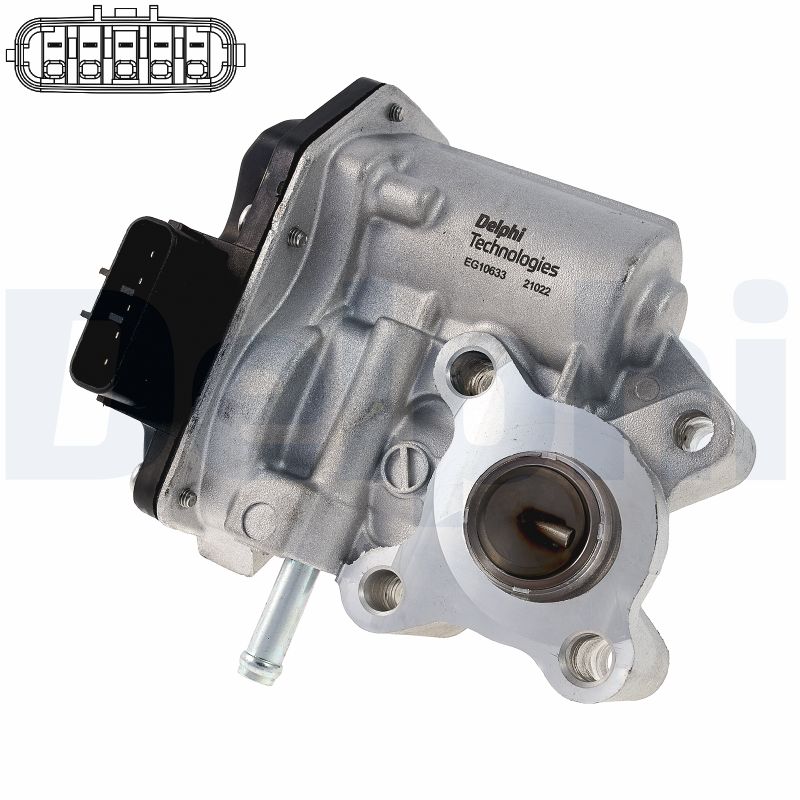 DELPHI EGR-ventil eg1063312b1 for TOYOTA